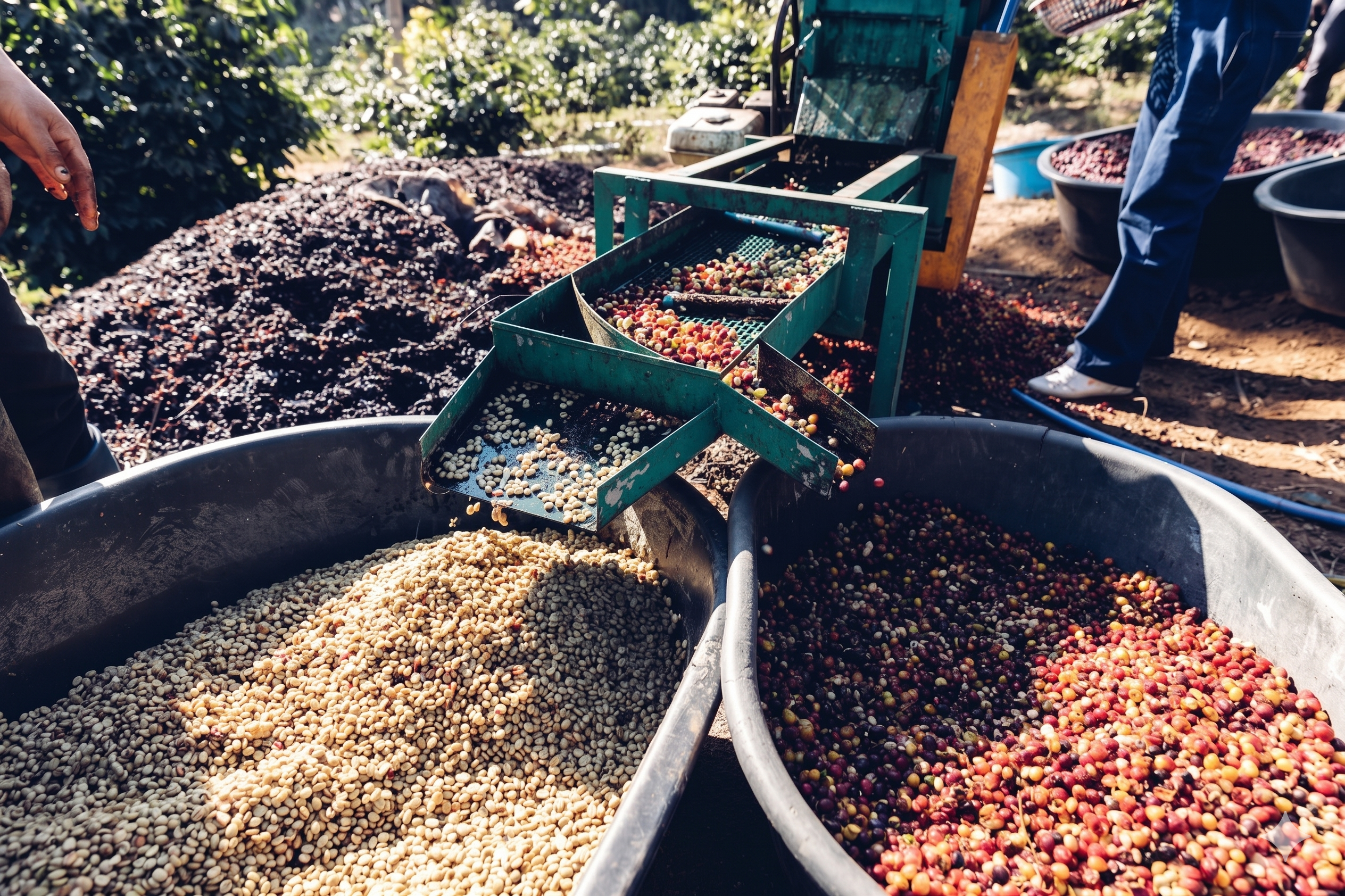 Proceso del café en Finca Suchum